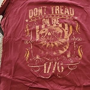 Grunt Style Don't Tread on Me women's XXL tshirt